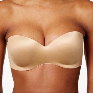 Lilyette Women's 40D Strapless Defining Moments Underwire Bra 0929 Nude